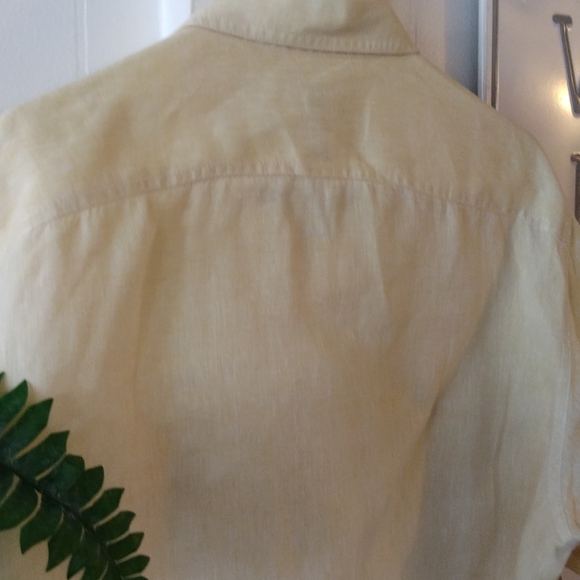 Michael Kors XL 💯 percent Linen light 🟡 like new condition - Picture 4 of 7